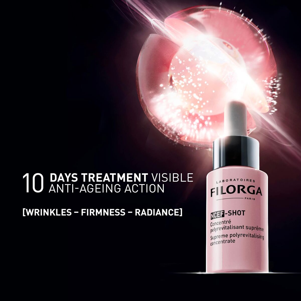 Tonizuojantis veido losjonas Filorga Shot 15 ml
